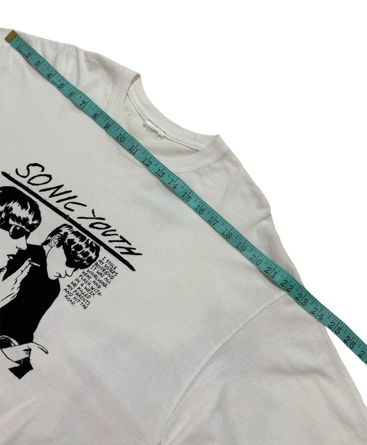 Band Tees Y2K SONIC YOUTH LONG SLEEVE BAND TEES Size US L / EU 52-54 / 3 - 12 Thumbnail