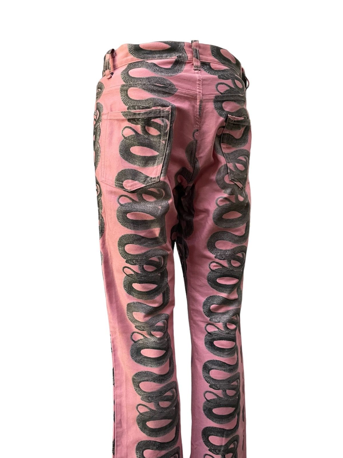 Hysteric Glamour 90s Archive Hysteric Glamour Artisanal Snake Flared Jeans Size US 29 - 5 Thumbnail