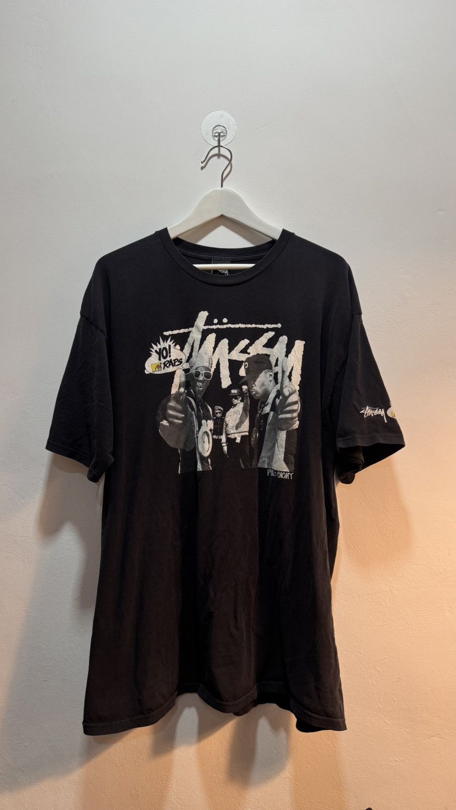 Stussy Vintage Stussy Public Enemy Yo Raps MTV Size US XXL / EU 58 / 5 - 1 Thumbnail