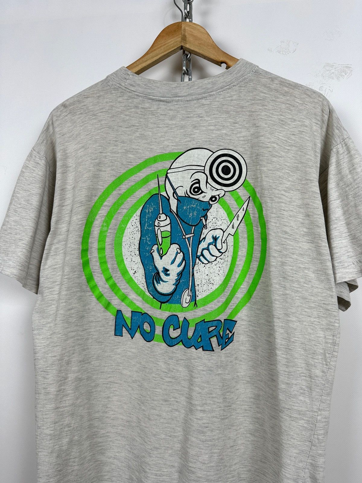Band Tees 90s Vintage Sick Of It All No Cure Band T-Shirt Size US M / EU 48-50 / 2 - 4 Thumbnail