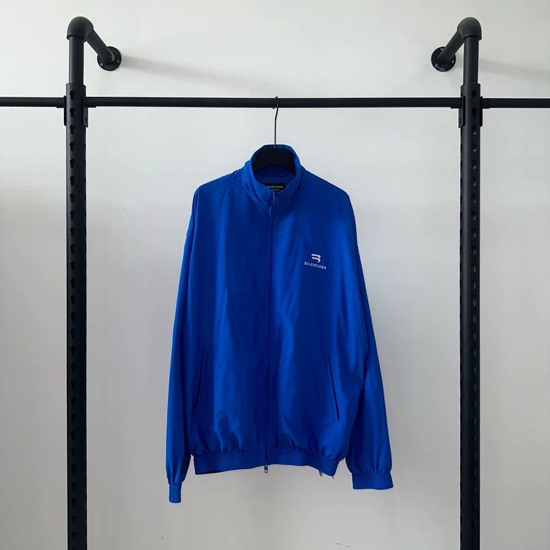 Balenciaga Balenciaga FW21 Sporty B embroidered logo nylon jacket 2502 Size US M / EU 48-50 / 2 - 1 Thumbnail