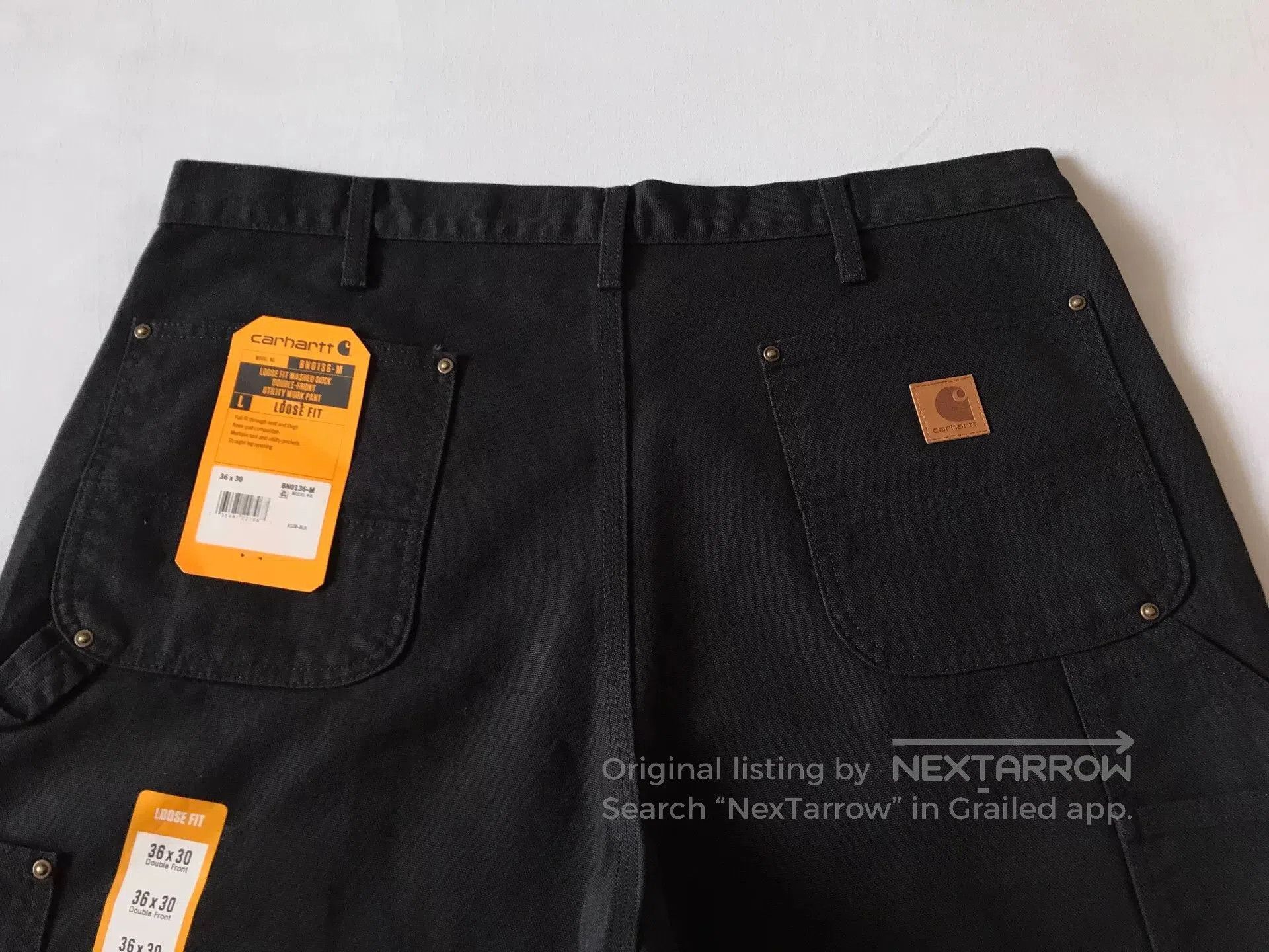 Carhartt Carhartt B136 Double Knee Work Pants W36L30. Size US 36 / EU 52 - 5 Thumbnail
