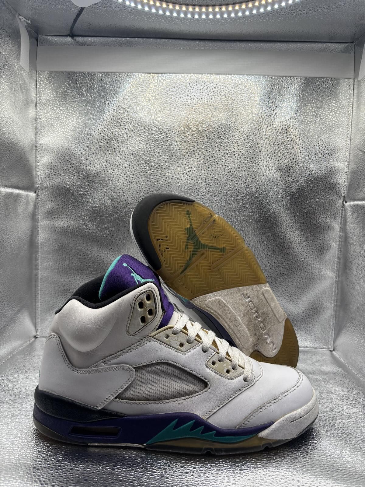 Jordan Brand Air Jordan 5 grape 2013 Size US 8.5 / EU 41-42 - 1 Thumbnail