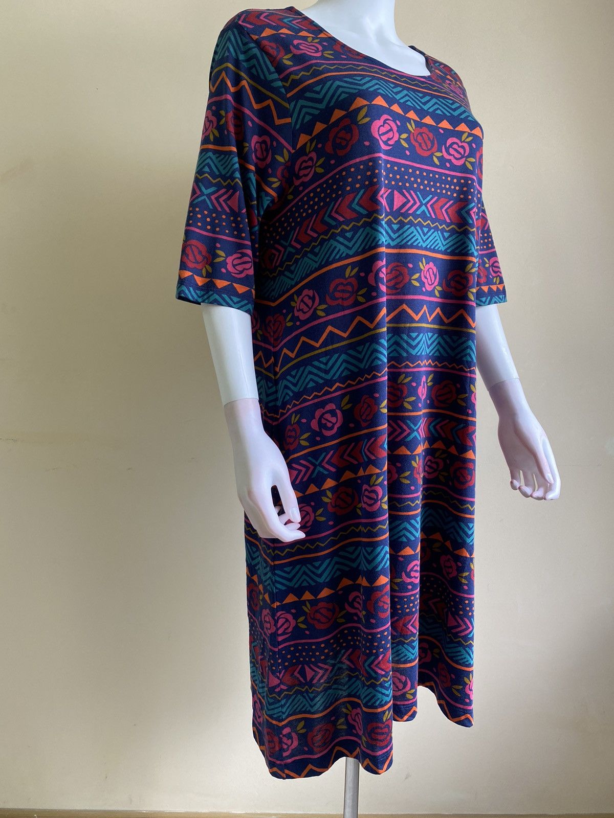 Gudrun Sjoden Gudrun Sjoden Womens Multicolor Floral Midi Dress Size M Size M / US 6-8 / IT 42-44 - 5 Thumbnail