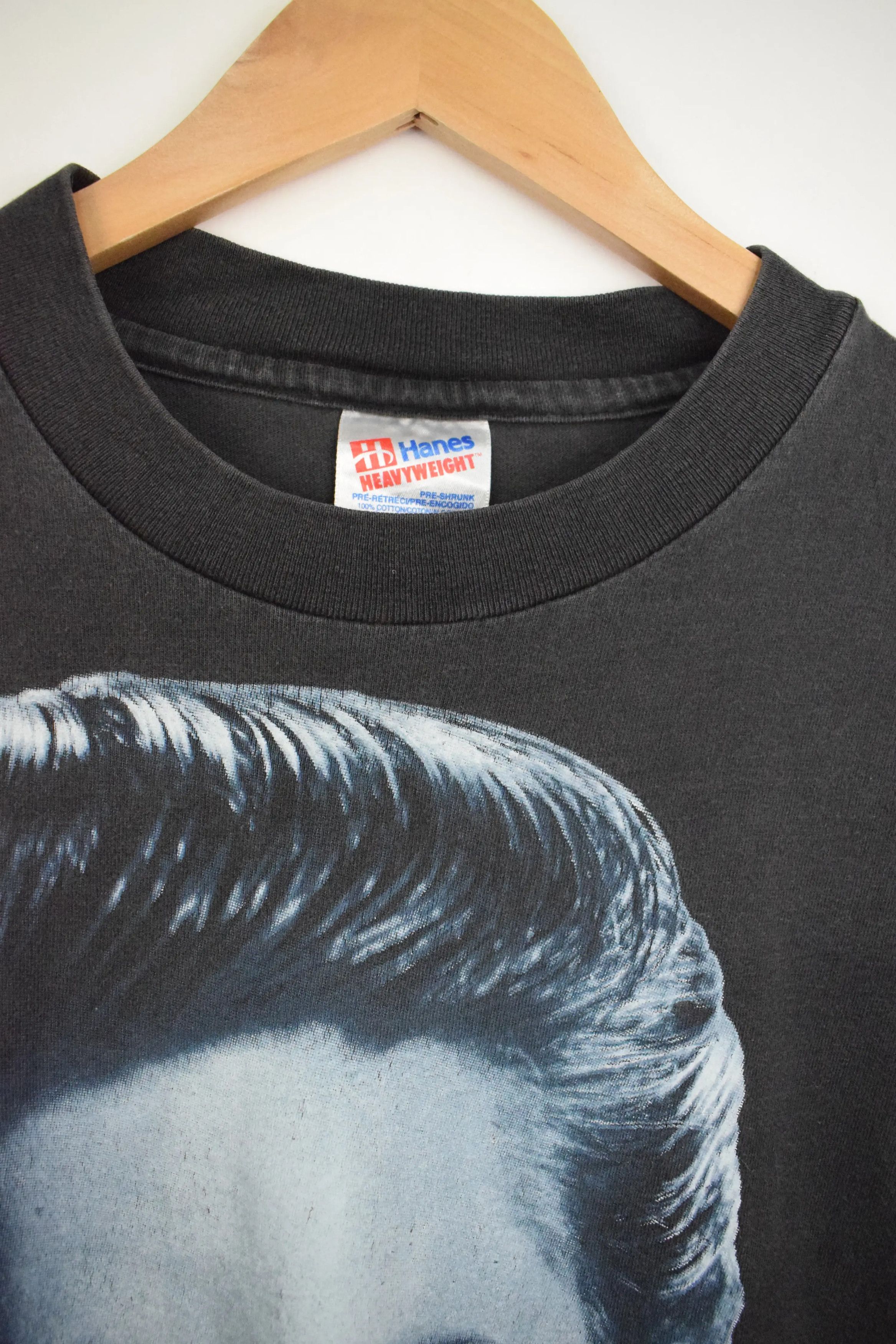 Hanes Vintage 1994 Elvis Presley Graphic T-Shirt (L) Size US L / EU 52-54 / 3 - 3 Thumbnail