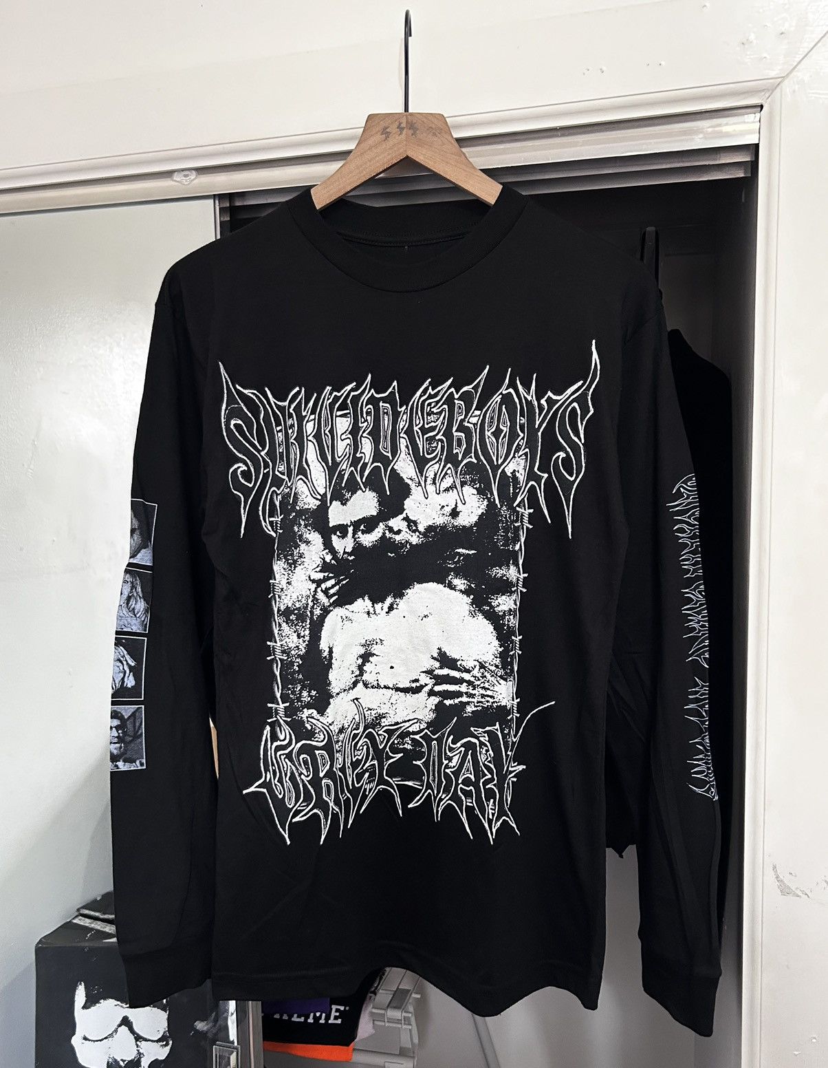 Pouya & $uicideboy$ Merch G59 Greyday 2022 Devil Tour Longsleeve | Grailed