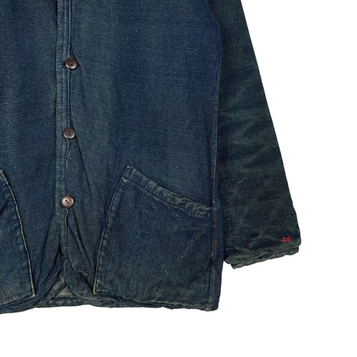 45rpm Vintage 45rpm Sashiko Indigo Denim Reversible Jacket Size US S / EU 44-46 / 1 - 4 Thumbnail