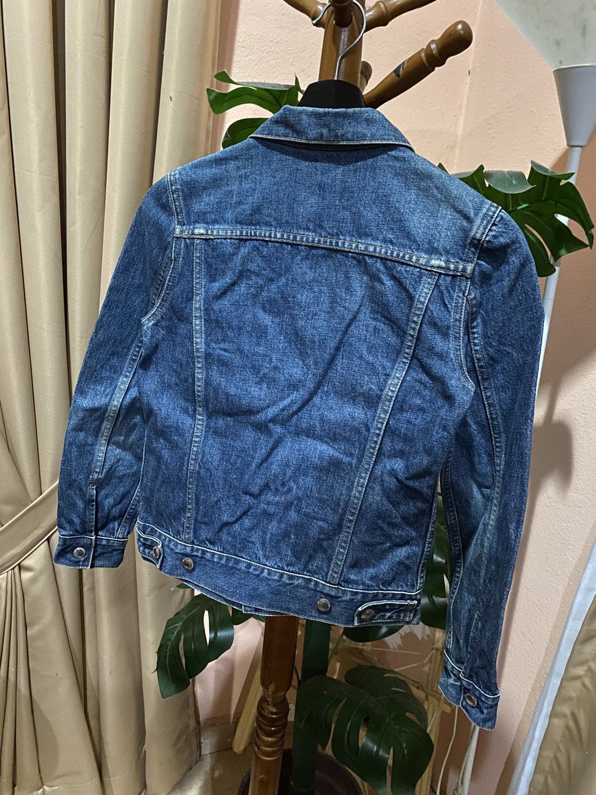 Japanese Brand Vintage Japanese Denim Jacket by Green – Made in Japan Size US XXS / EU 40 - 10 Thumbnail