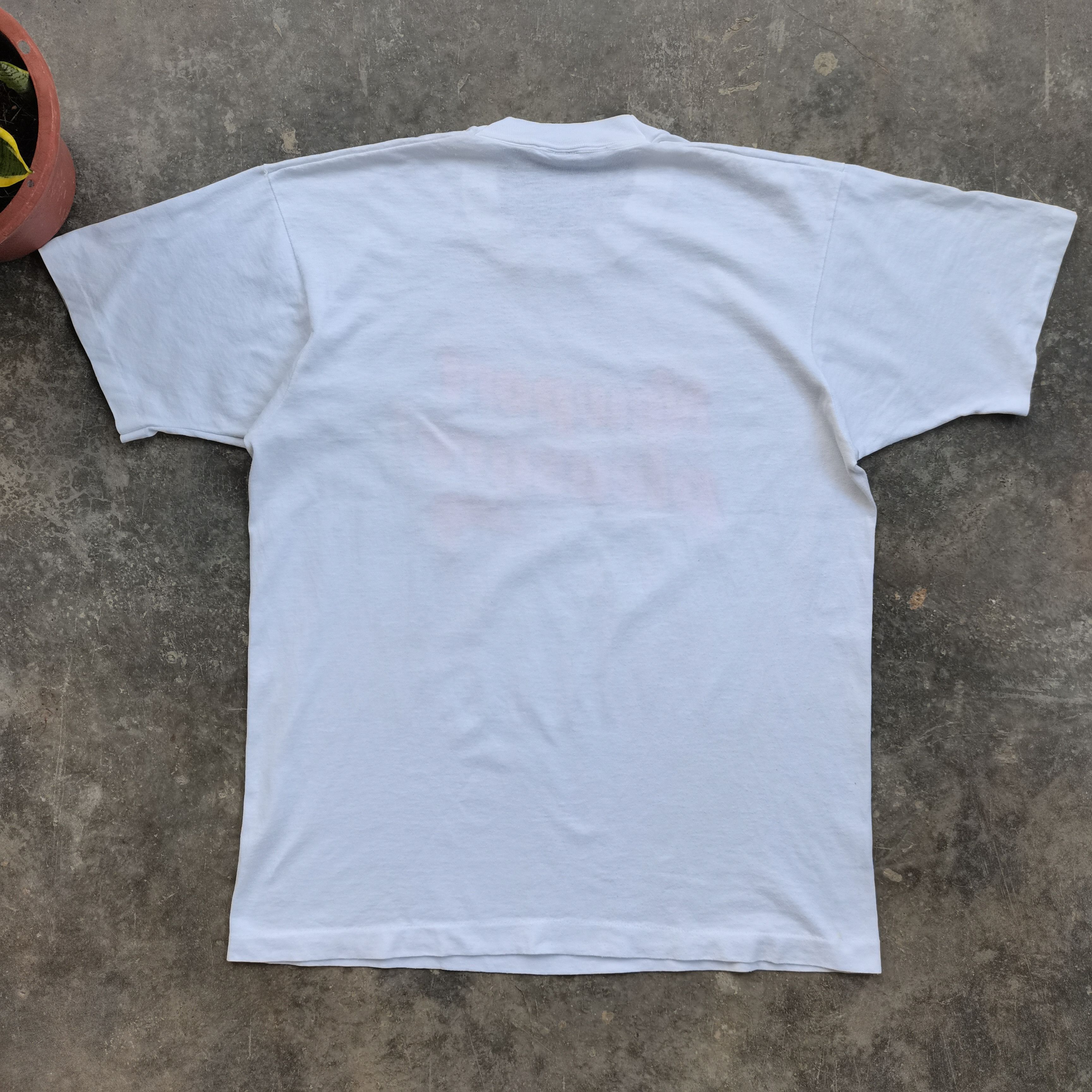 Fruit Of The Loom Truelly Vintage 90s Newport Pleasure White Tshirt Size L Size US L / EU 52-54 / 3 - 3 Thumbnail