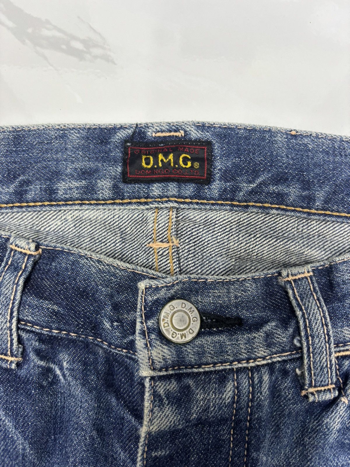 Kapital DMG DOMINGO DENIM CARGO JEANS Size 30" / US 8 / IT 44 - 9 Thumbnail