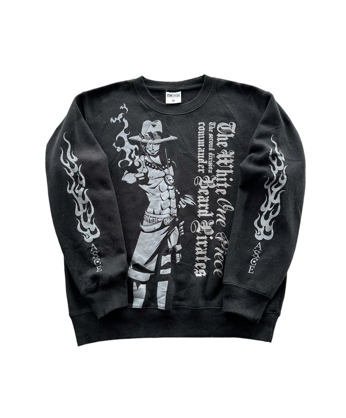 Anime Vintage One Piece Anime Sweatshirt Size US L / EU 52-54 / 3 - 1 Thumbnail
