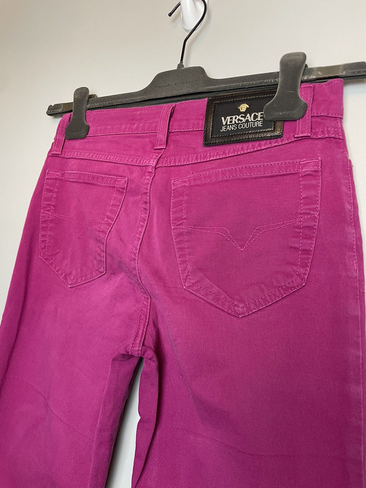 Versace × Versace Jeans Couture Versace Pink Skinny Jeans Size 27" / US 4 / IT 40 - 1 Thumbnail