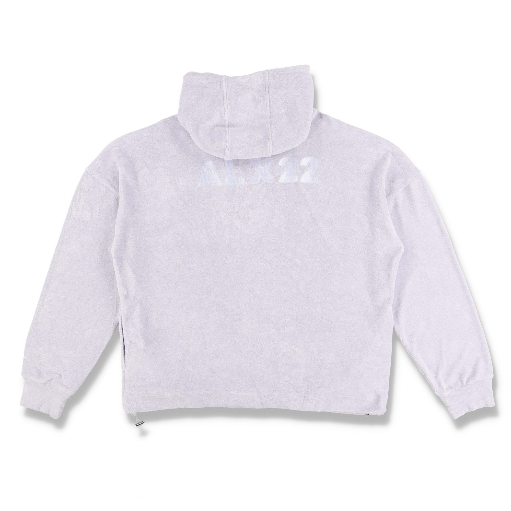 1017 ALYX 9SM Lilac ALX22 Towelling Logo Half-Zip Hoodie Size US L / EU 52-54 / 3 - 7 Thumbnail