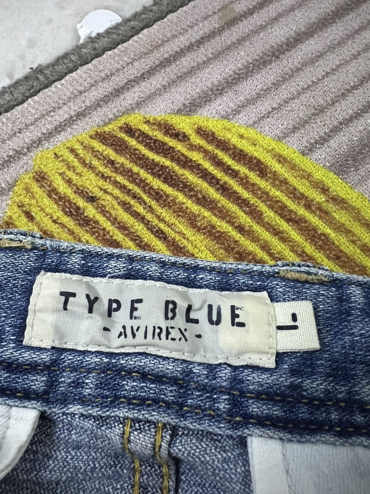 Avirex × Japanese Brand TYPE BLUE AVIREX CARGO JEANS VERY RARE Size US 30 / EU 46 - 11 Thumbnail