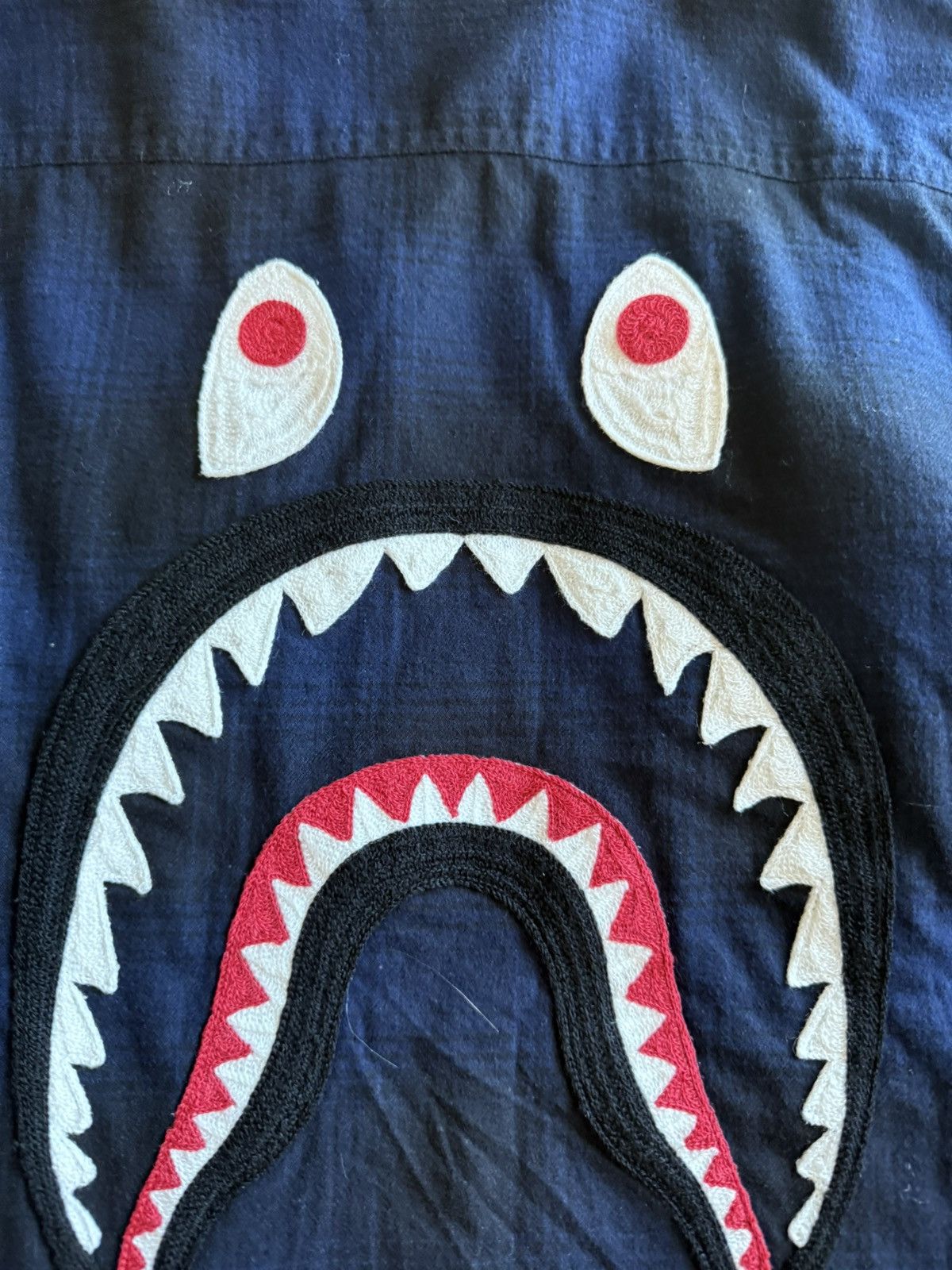 Bape Bape Shark Flannel Size US XL / EU 56 / 4 - 2 Thumbnail