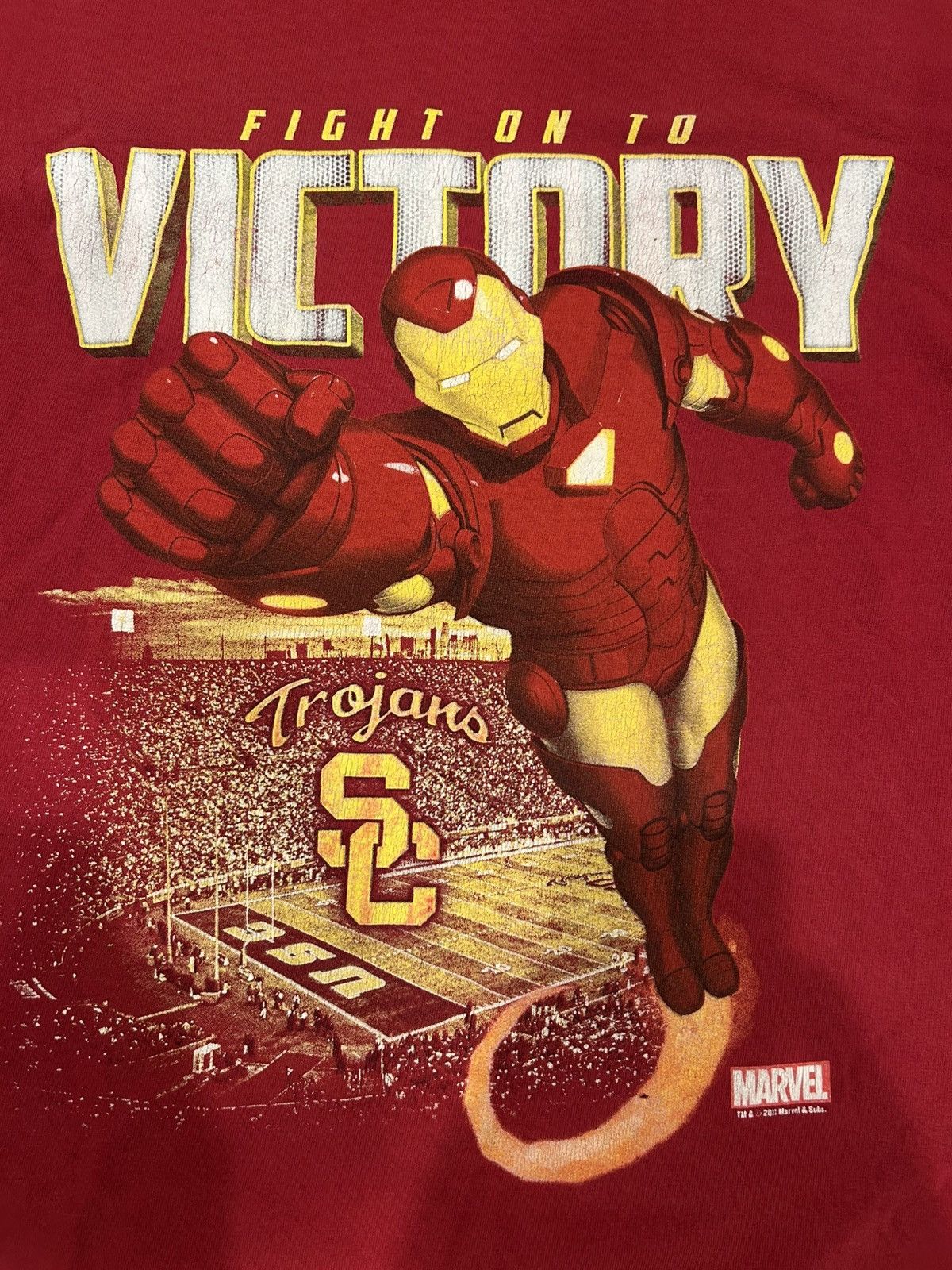 Marvel Comics USC X IRON MAN VINTAGE GRAPHIC TEE Size US L / EU 52-54 / 3 - 2 Thumbnail