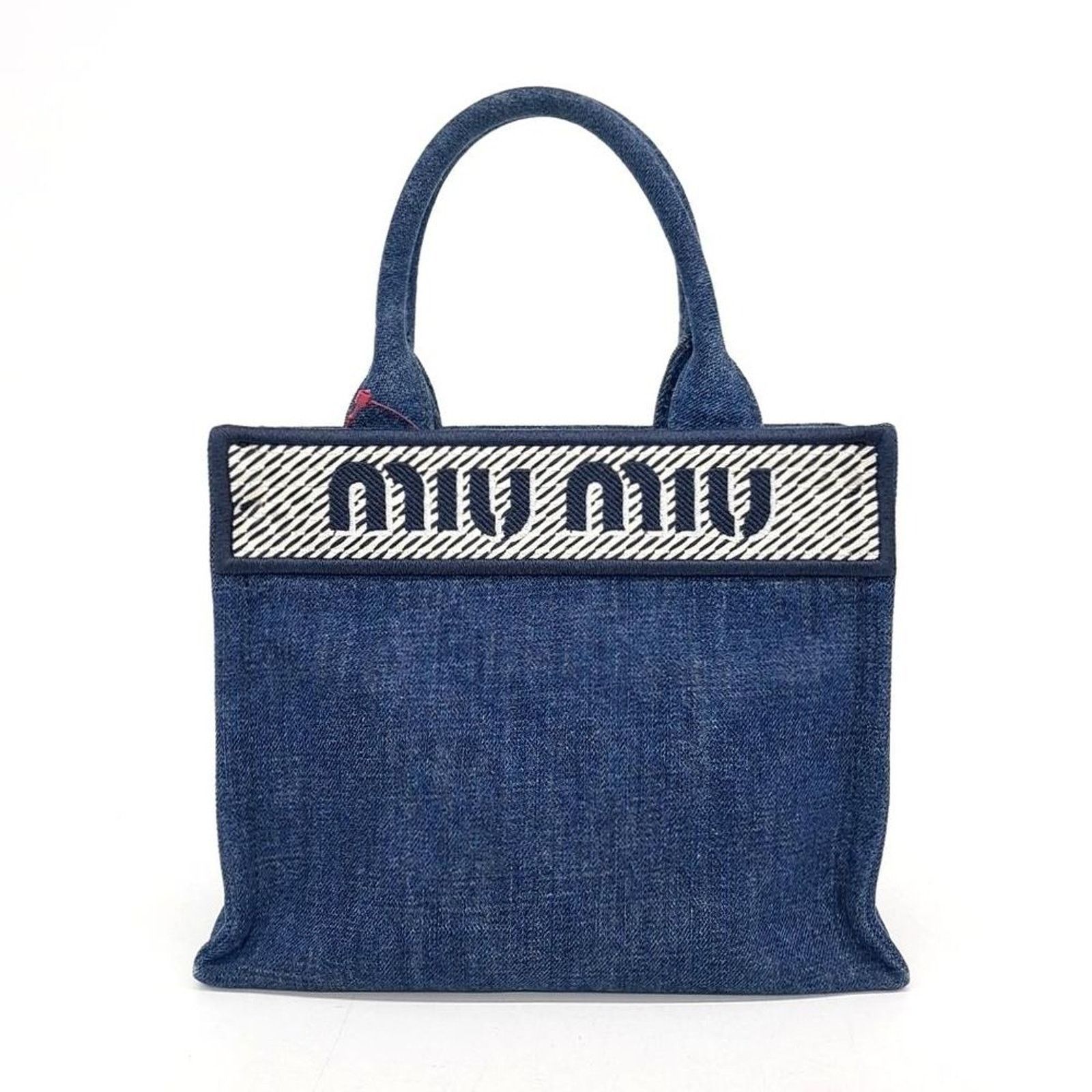Hachi Archive | early 2000s miu miu denim shoulder bag $200