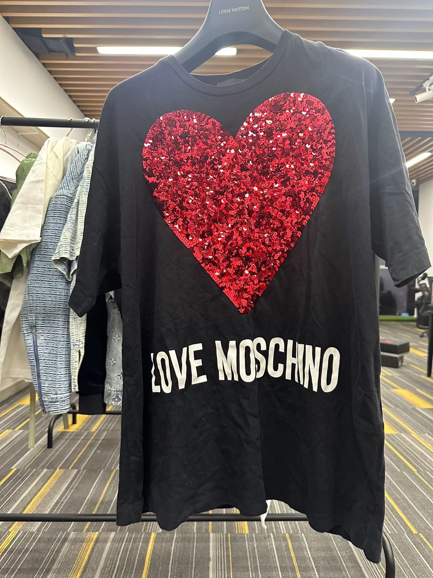 Moschino Red T-Shirt S Women Size S / US 4 / IT 40 - 1 Thumbnail