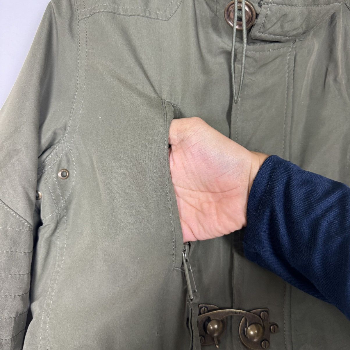 SLY SLY Military Amelia Hooked Button Parka Size XS / US 0-2 / IT 36-38 - 7 Thumbnail