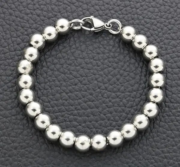 VIBE Ball Chain Bracelet 2000s Chrome Y2K Punk Skater Grunge Size ONE SIZE - 7 Thumbnail
