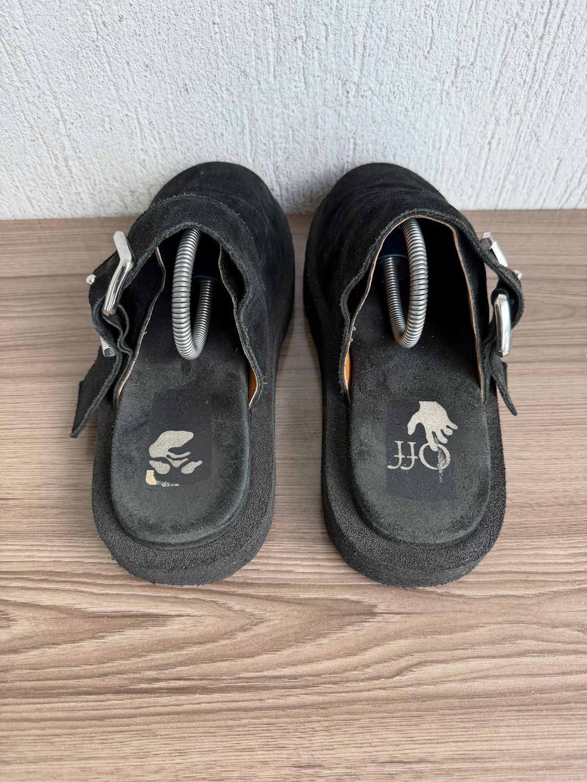 Off-White Suede virgil Abloh sponge clogs Size US 8 / EU 41 - 10 Thumbnail