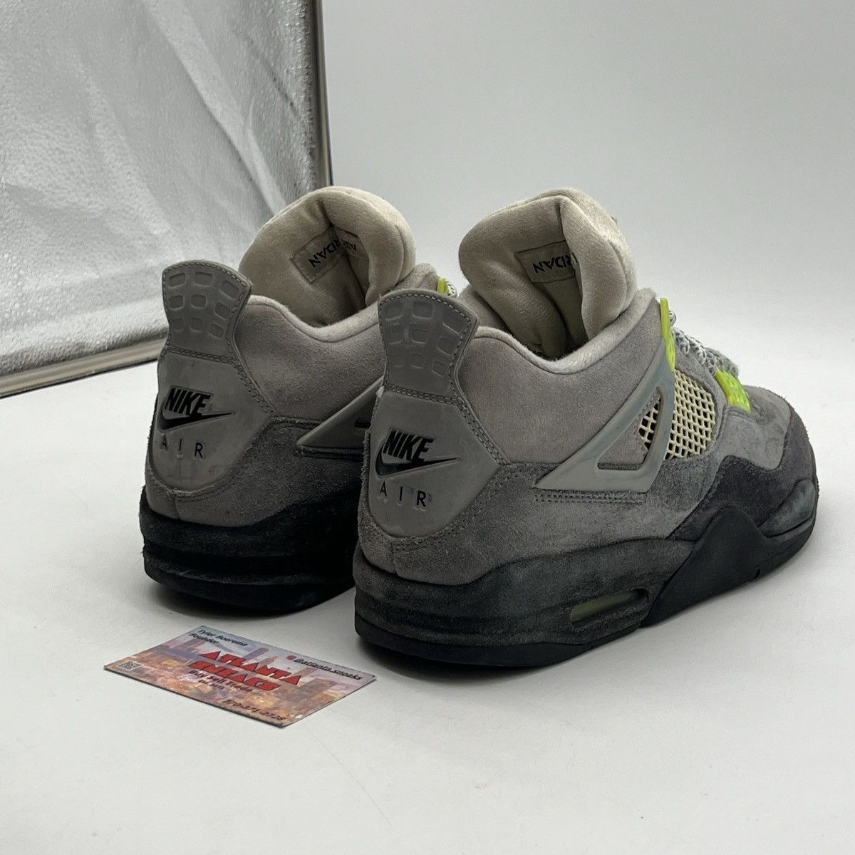 Jordan Brand Air Jordan 4 neon 95 Size US 8.5 / EU 41-42 - 5 Thumbnail