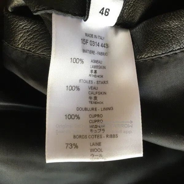 Givenchy Givenchy Size46 e830, Casual Leather Jacket - Size 46 Size US M / EU 48-50 / 2 - 4 Thumbnail