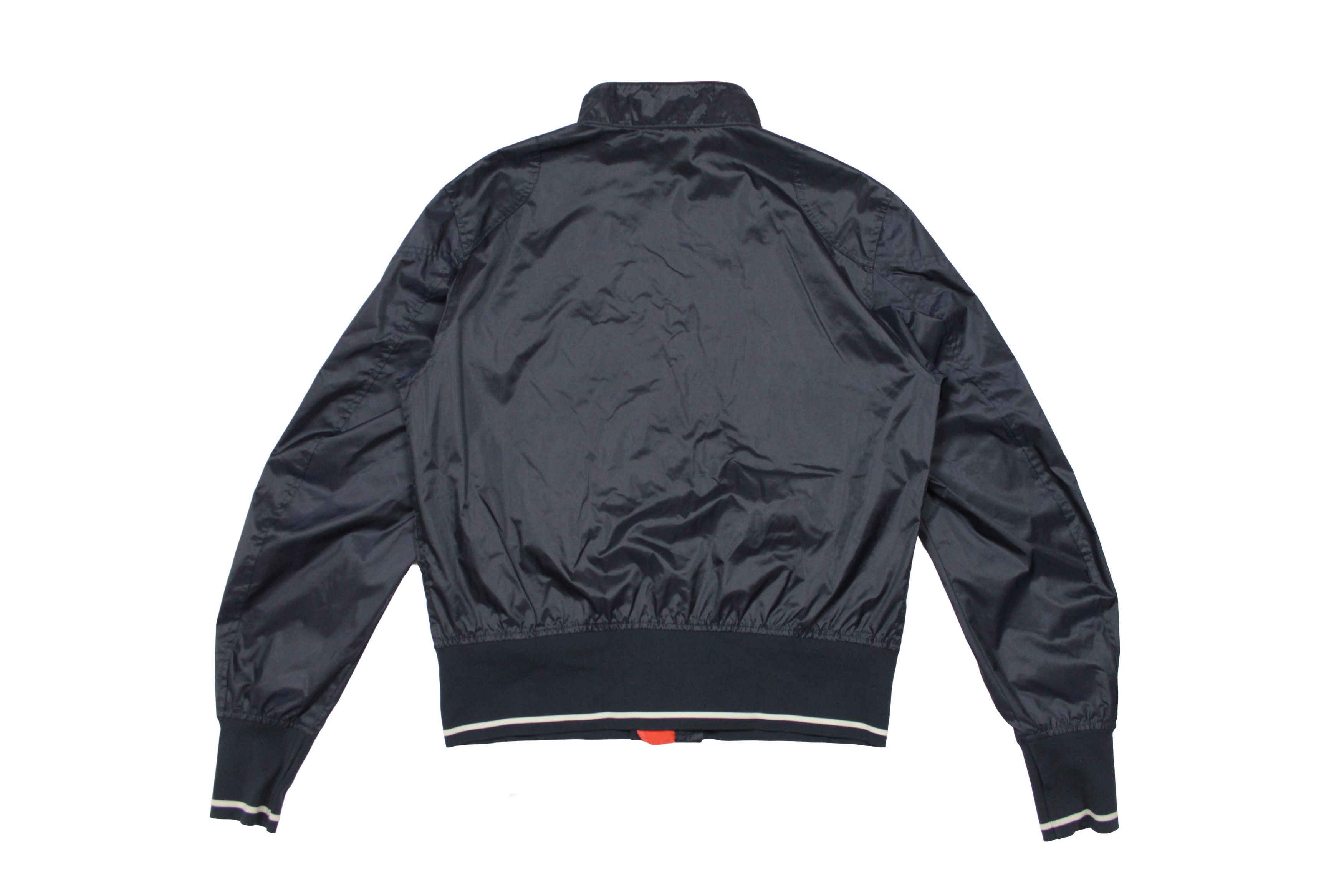 Belstaff Logo Silver Label Nylon Bomber Jacket Size US L / EU 52-54 / 3 - 2 Thumbnail