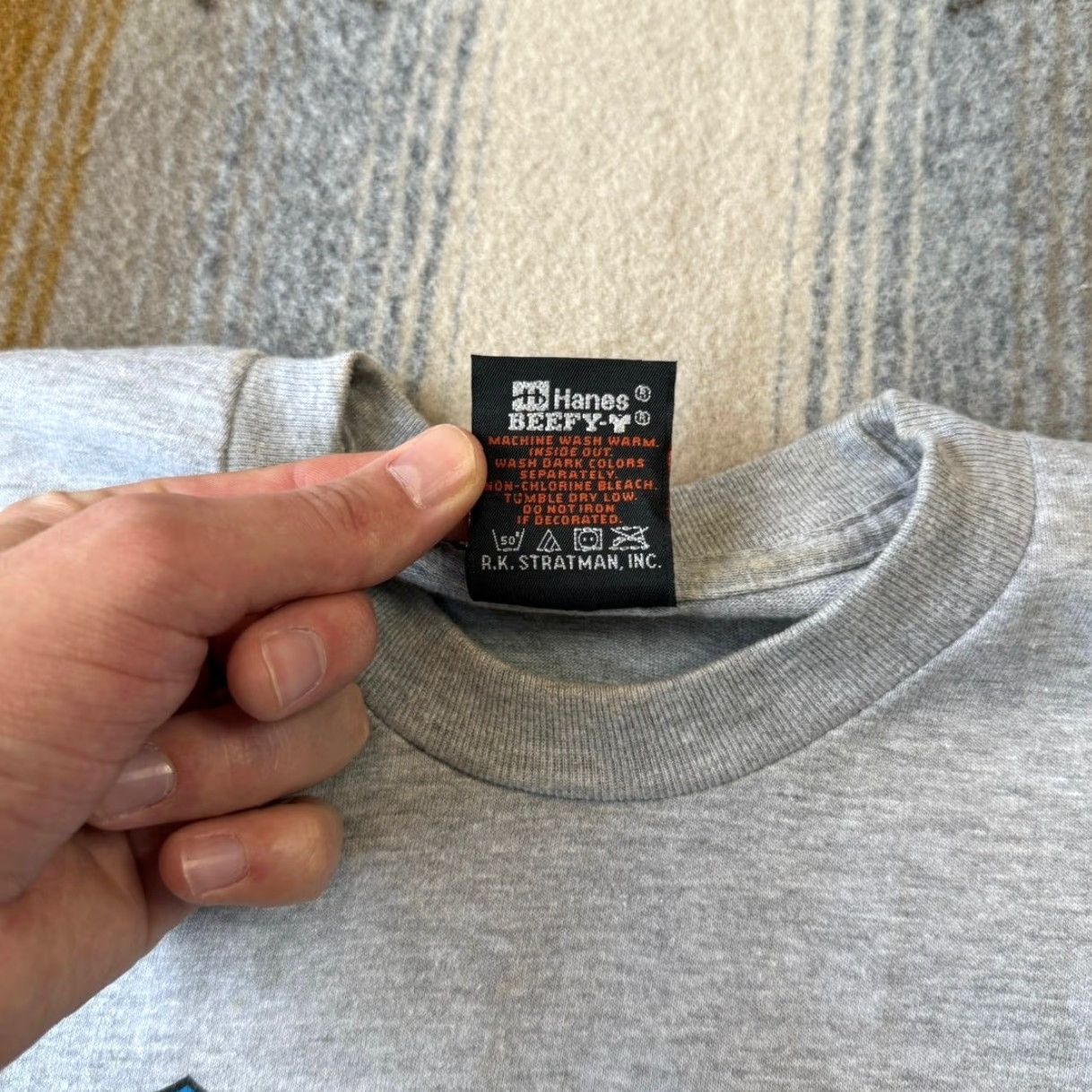 Harley Davidson VINTAGE Harley Davidson T-Shirt Women L Gray 90s Biker Grunge NWT NWT - wait, ensure only original words and no extra. Size L / US 10 / IT 46 - 4 Thumbnail
