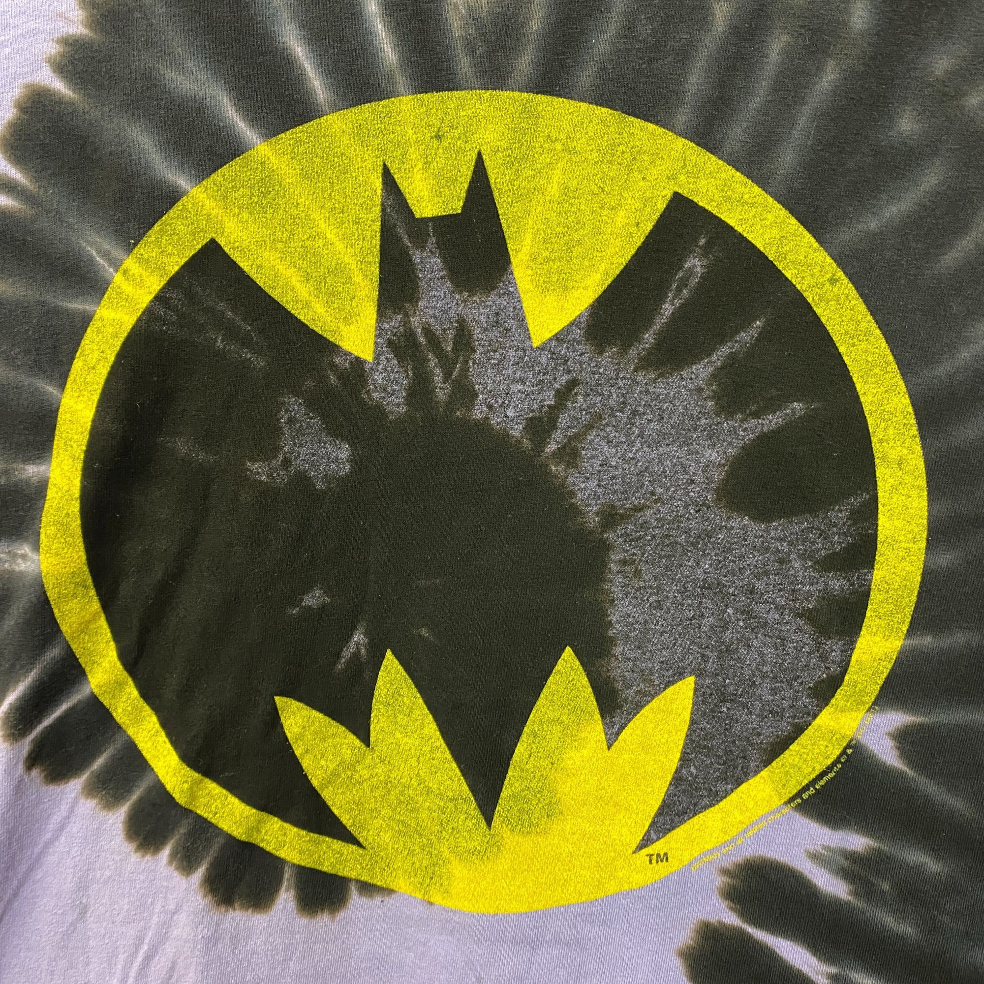 DC DC Batman Logo Graphic Design Tie Dye T-Shirt XL Size US XL / EU 56 / 4 - 2 Thumbnail