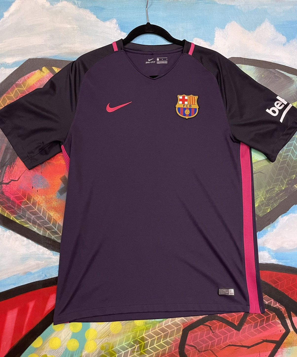 Nike Nike Barcelona Away football Jersey 2016 Men’s size L Size US L / EU 52-54 / 3 - 1 Thumbnail