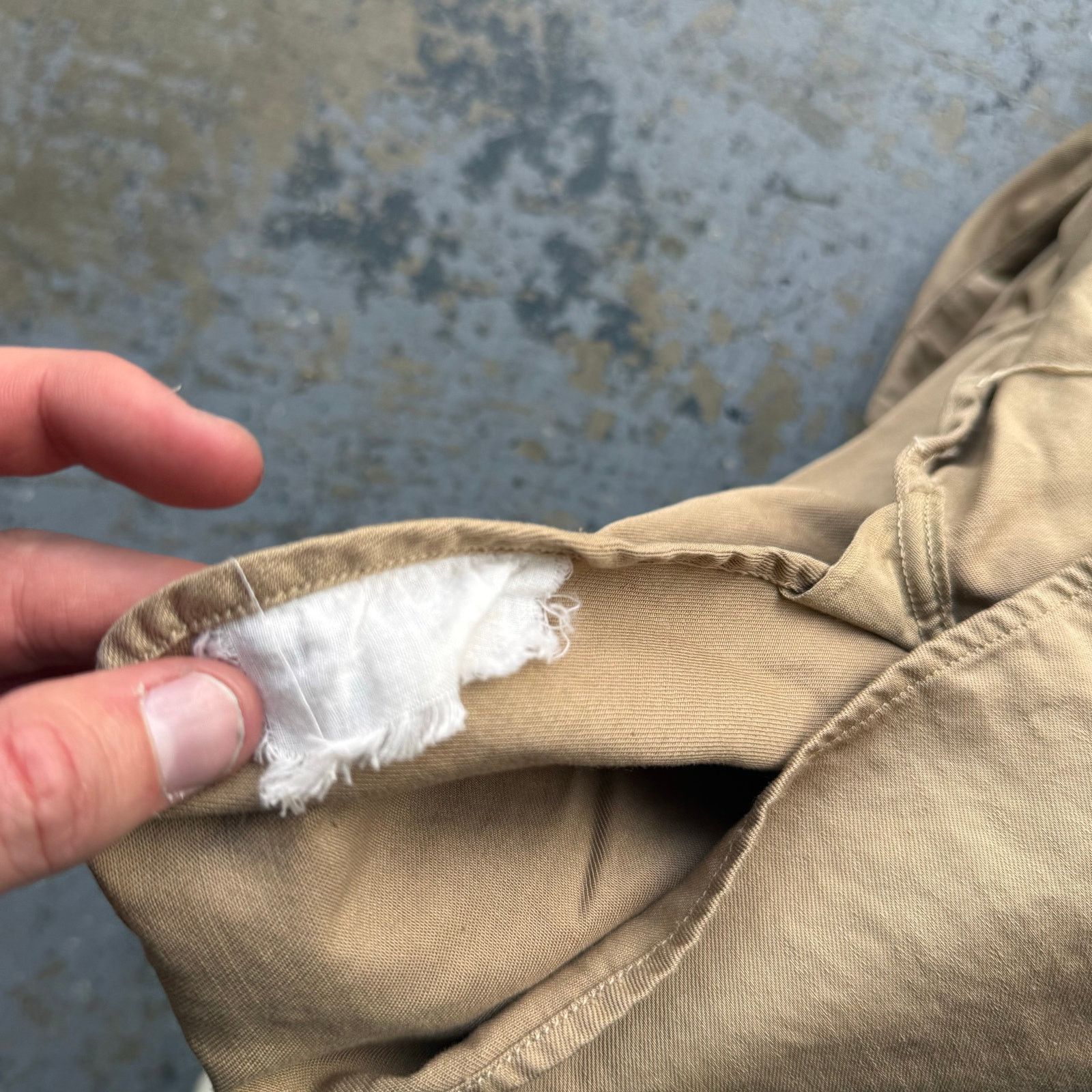 Vintage Vintage 1950s US Army Poplin Khaki Shirt Mens Size US M / EU 48-50 / 2 - 4 Thumbnail