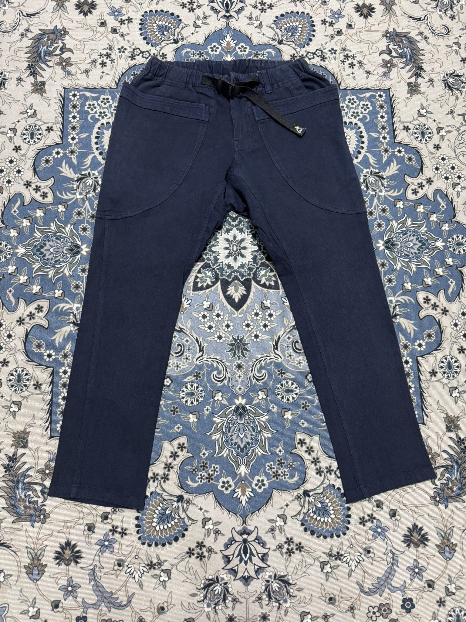Beauty Beast × Japanese Brand × go slow caravan Japanese Brand Go Slow Caravan Balloon Pants Heavy Cotton Size US 29 - 1 Thumbnail