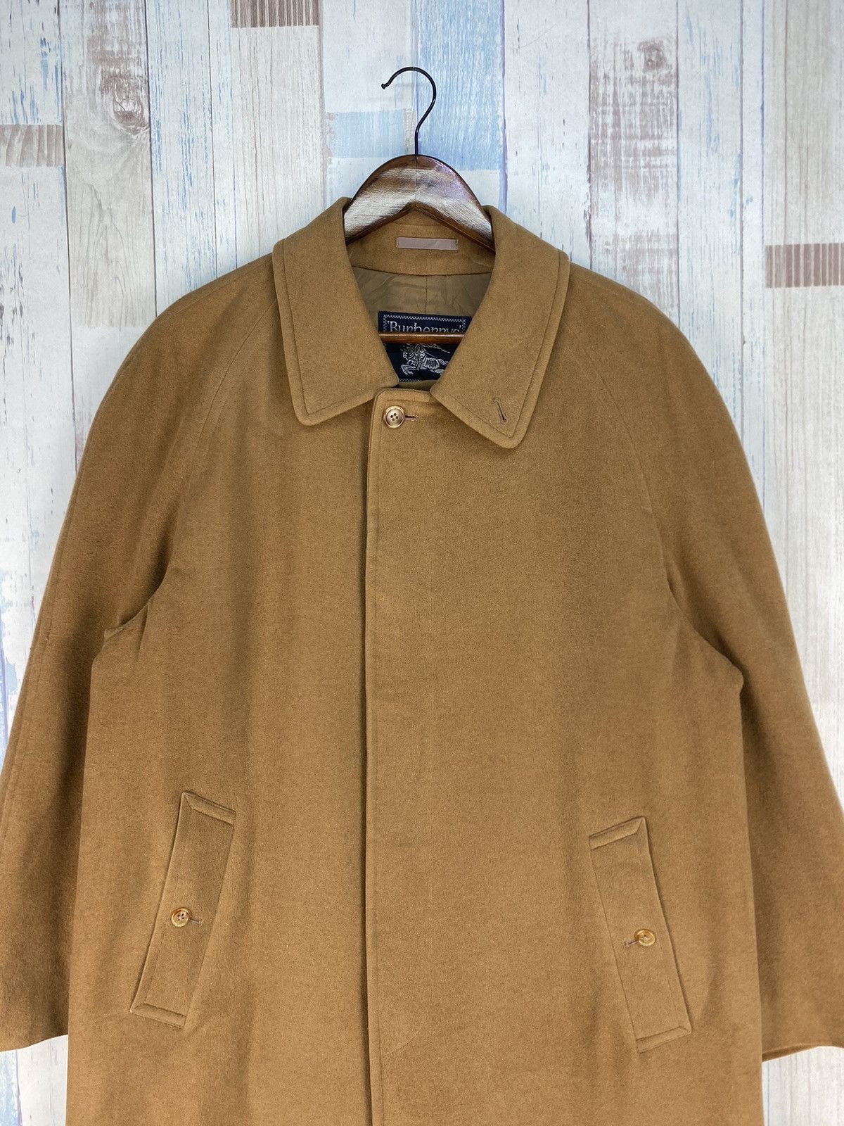 Burberry Prorsum × Vintage Vintage Burberrys Prorsum Wool Long Jacket Size US L / EU 52-54 / 3 - 4 Thumbnail