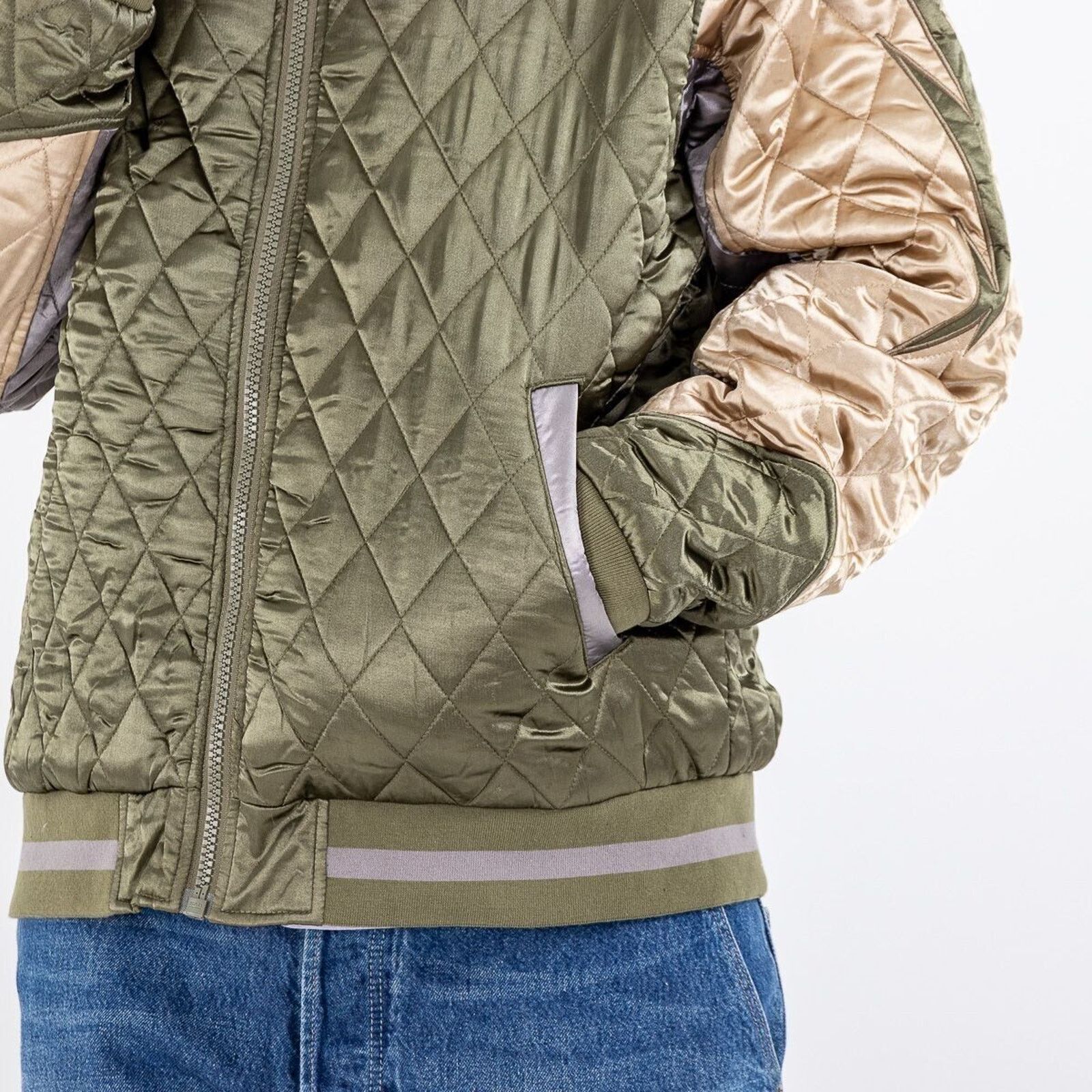 Huf Huf Lightning bomber jacket green UNSIX Size XS Size US XS / EU 42 / 0 - 5 Thumbnail