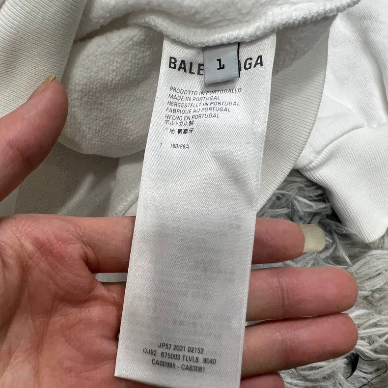 Balenciaga Balenciaga hoodie 2501-Nextarrow Size US L / EU 52-54 / 3 - 3 Thumbnail