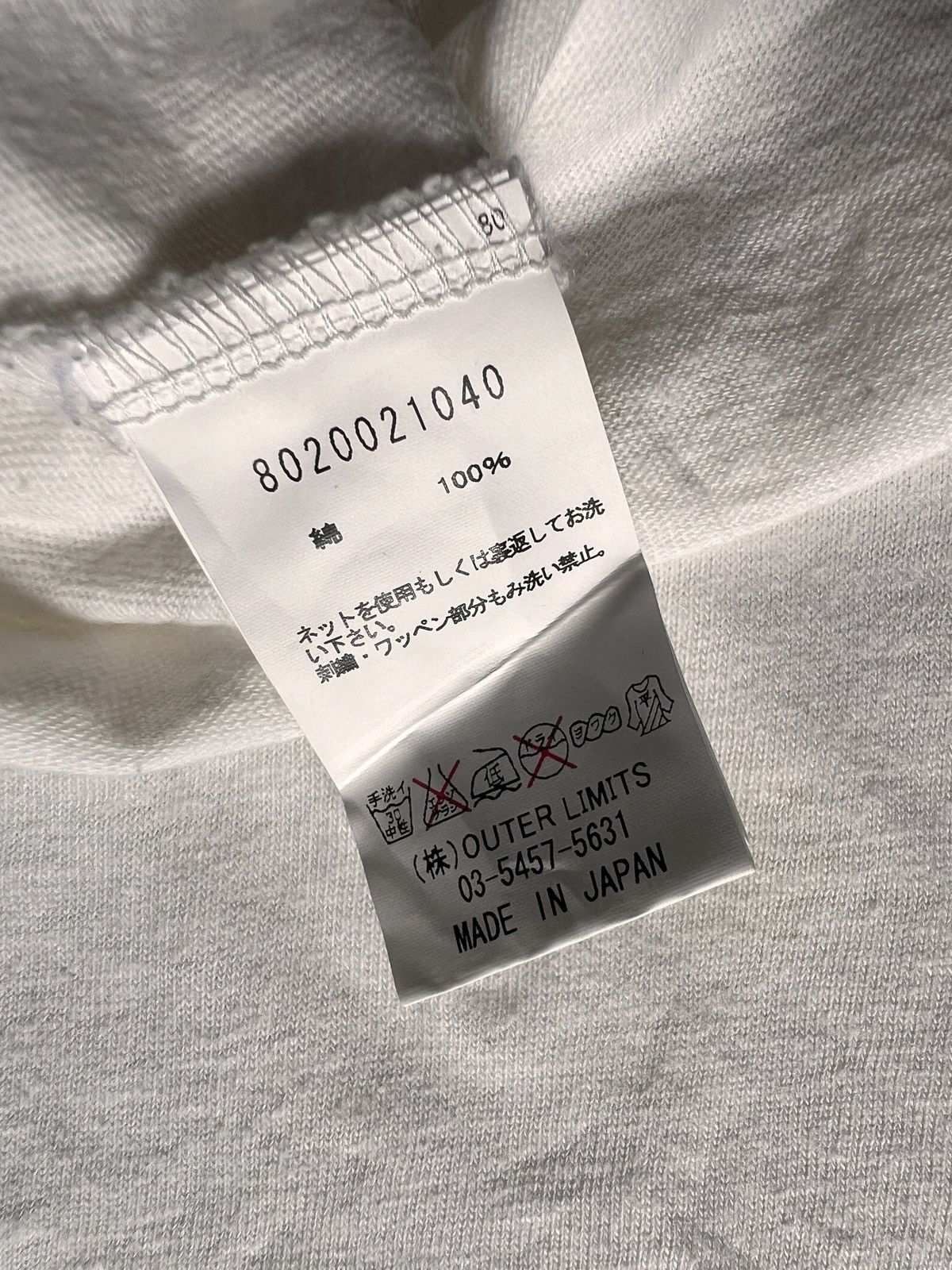 Nigel Cabourn Nigel Cabourn Royal Navy White Military Tshirt Size US L / EU 52-54 / 3 - 6 Thumbnail