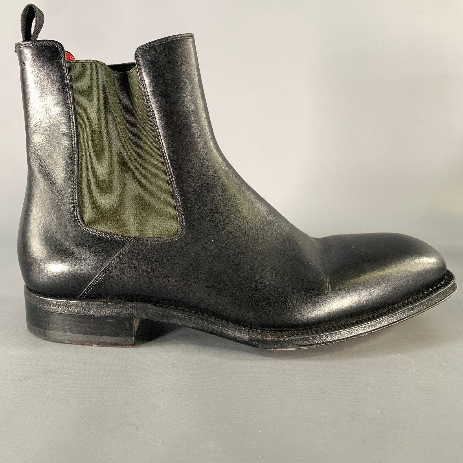 Alexander McQueen ALEXANDER MCQUEEN Size 8 Black Leather Chelsea Boots Size US 8 / EU 41 - 2 Thumbnail