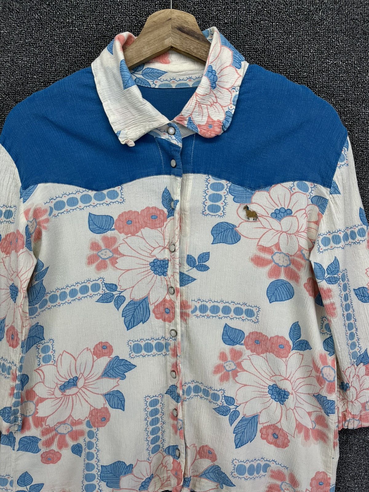 Issey Miyake Issey Miyake x Tsumori Chisato Blouses Button Up Flannel Size M / US 6-8 / IT 42-44 - 5 Thumbnail