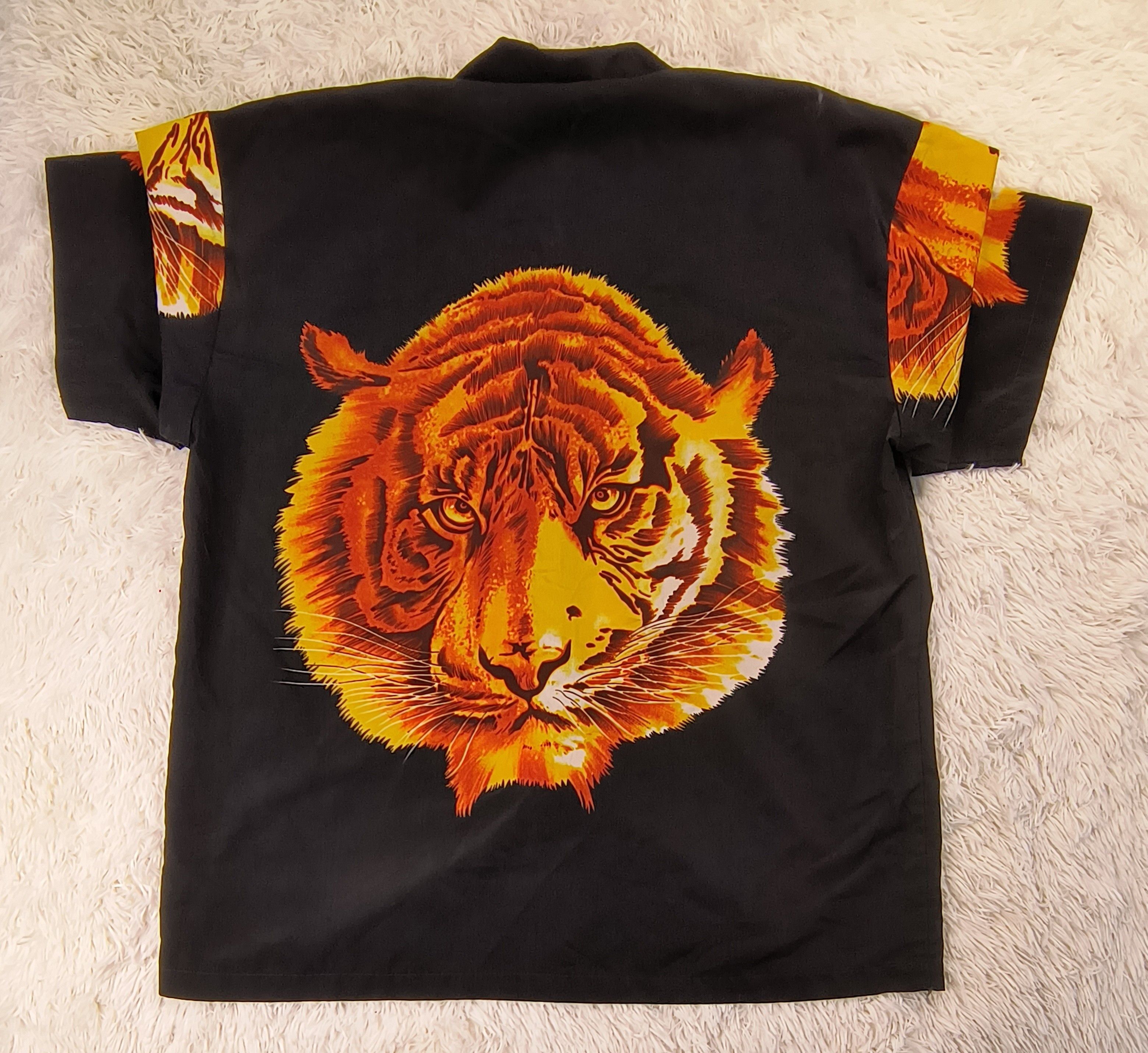 Other Vintage golden tiger 90s button up shirt Size US L / EU 52-54 / 3 - 5 Thumbnail