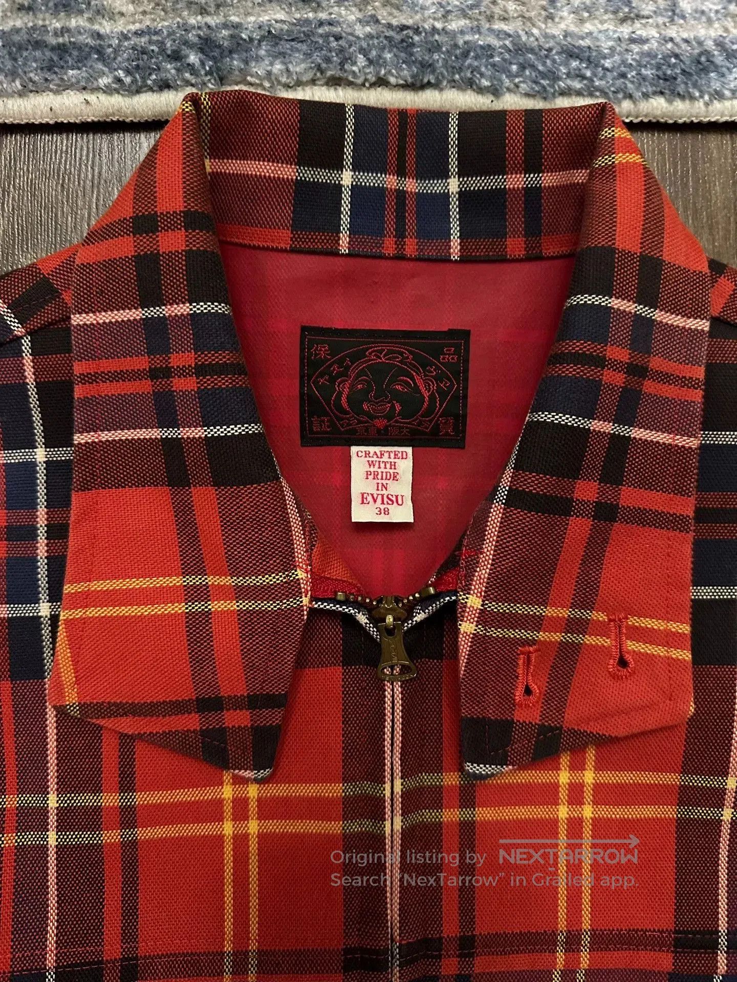 Evisu EVISU Red Striped Jacket Size 38. Size US M / EU 48-50 / 2 - 2 Thumbnail