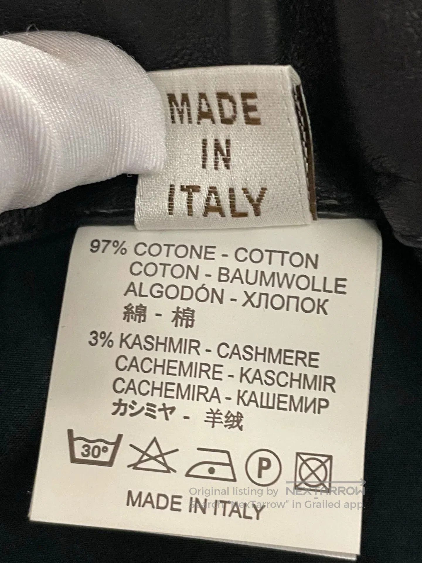 Brunello Cucinelli brunello cucinelli navy cotton leather shorts. Size US 38 / EU 54 - 3 Thumbnail