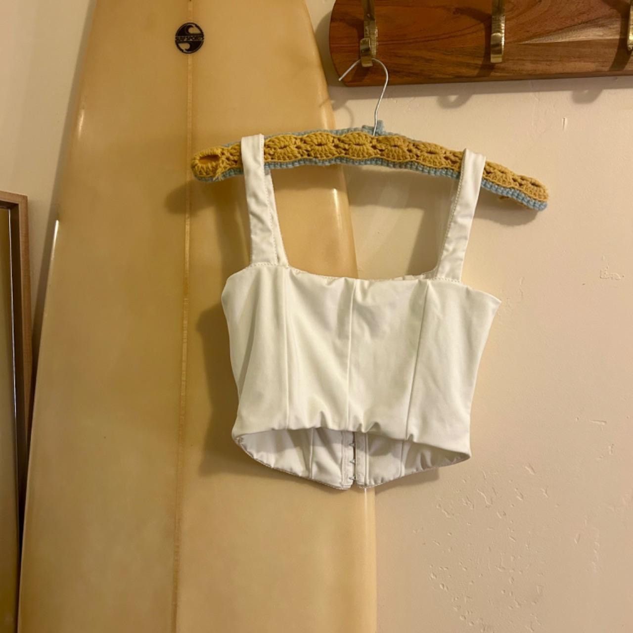 Urban Outfitters White Going Out Top Size XS / US 0-2 / IT 36-38 - 2 Thumbnail