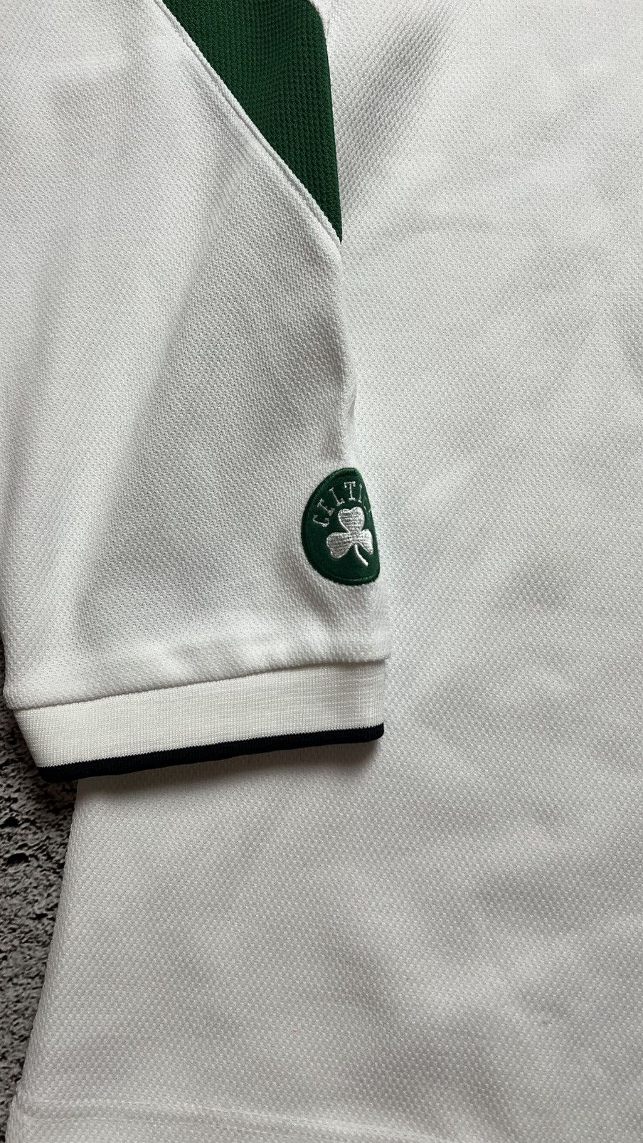 NBA × Nike × Vintage VTG 90’s Boston Celtics NBA nike warm up sweatshirt jacket Size US XXL / EU 58 / 5 - 3 Thumbnail