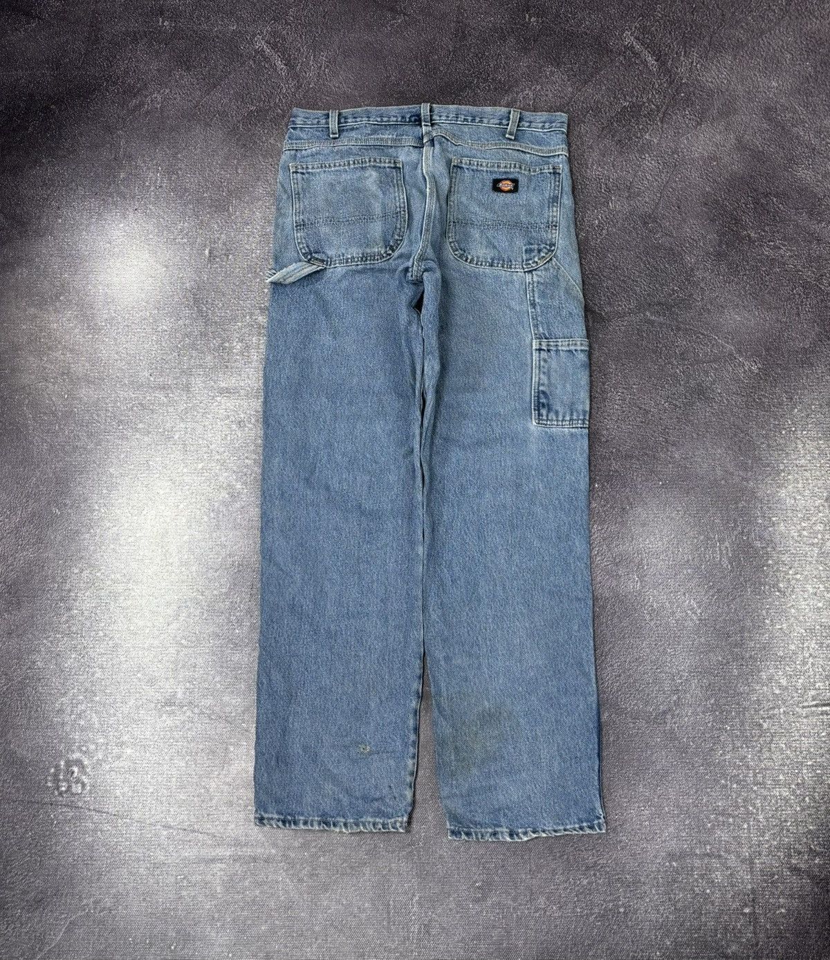 Dickies Vintage Dickies Straight Fit Light Blue Work Denim Jeans Size US 34 / EU 50 - 1 Thumbnail