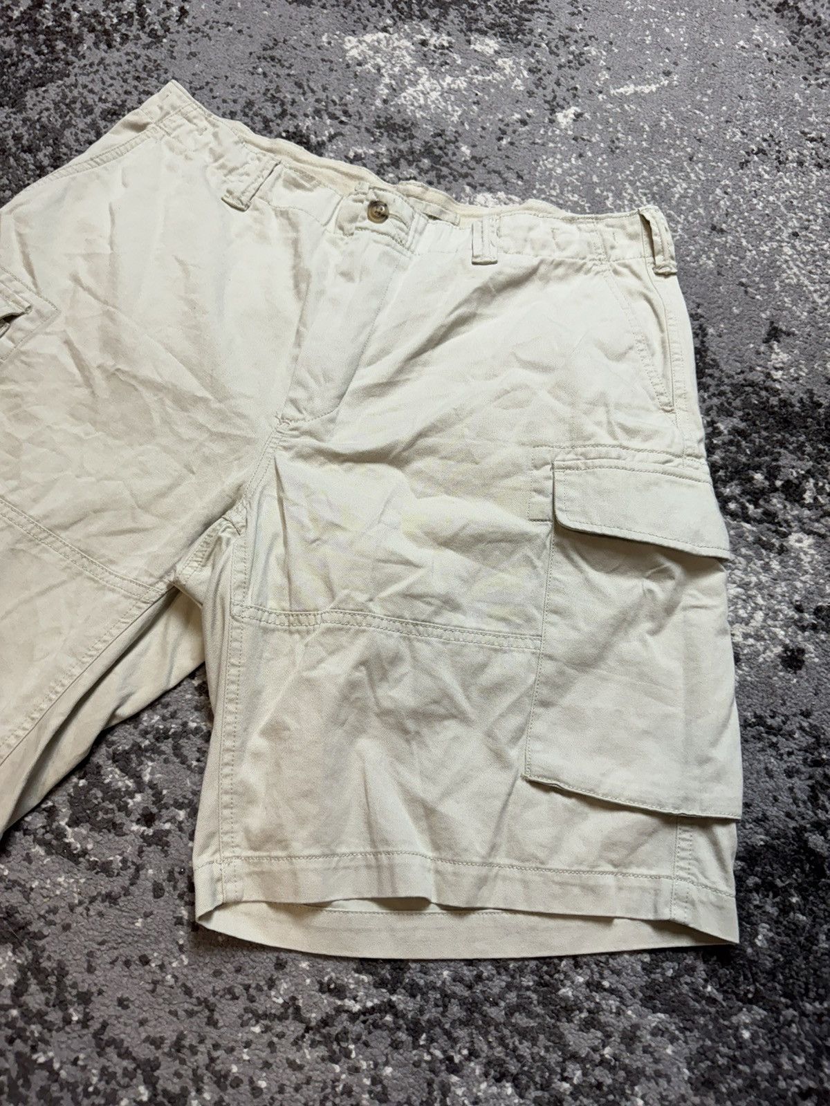 Designer × Polo Ralph Lauren Polo Ralph Lauren Cargo Old Money Shorts Size US 35 - 2 Thumbnail