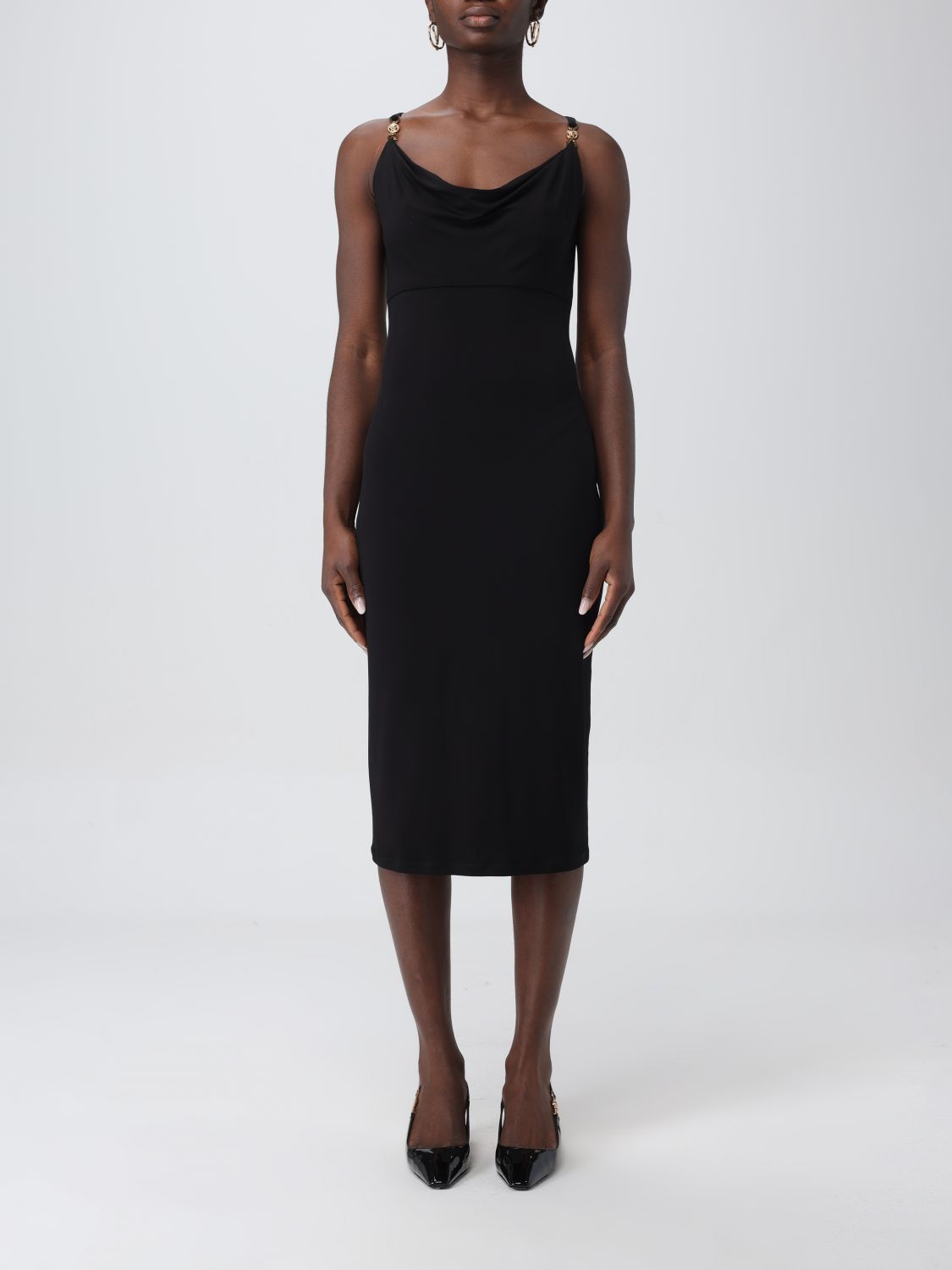 image of Versace Dress Woman Black, Women's (Size Small)