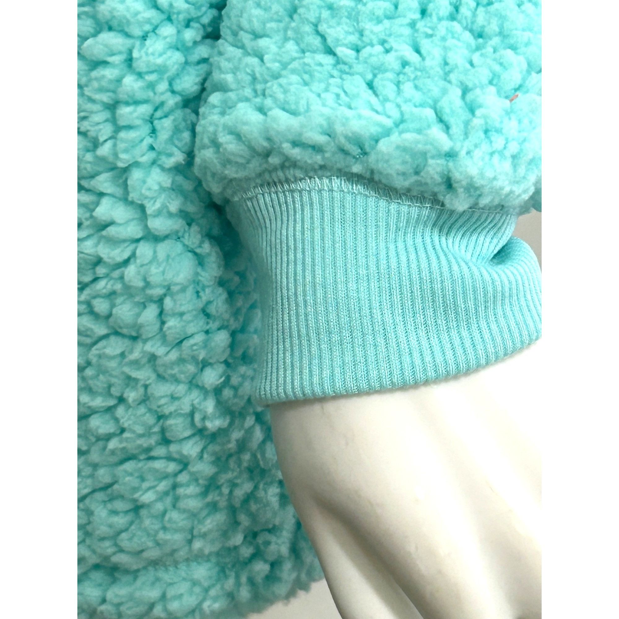 Other So Intimates Women’s Sweatshirt Blue Green M Sherpa Soft Coz Size M / US 6-8 / IT 42-44 - 10 Thumbnail