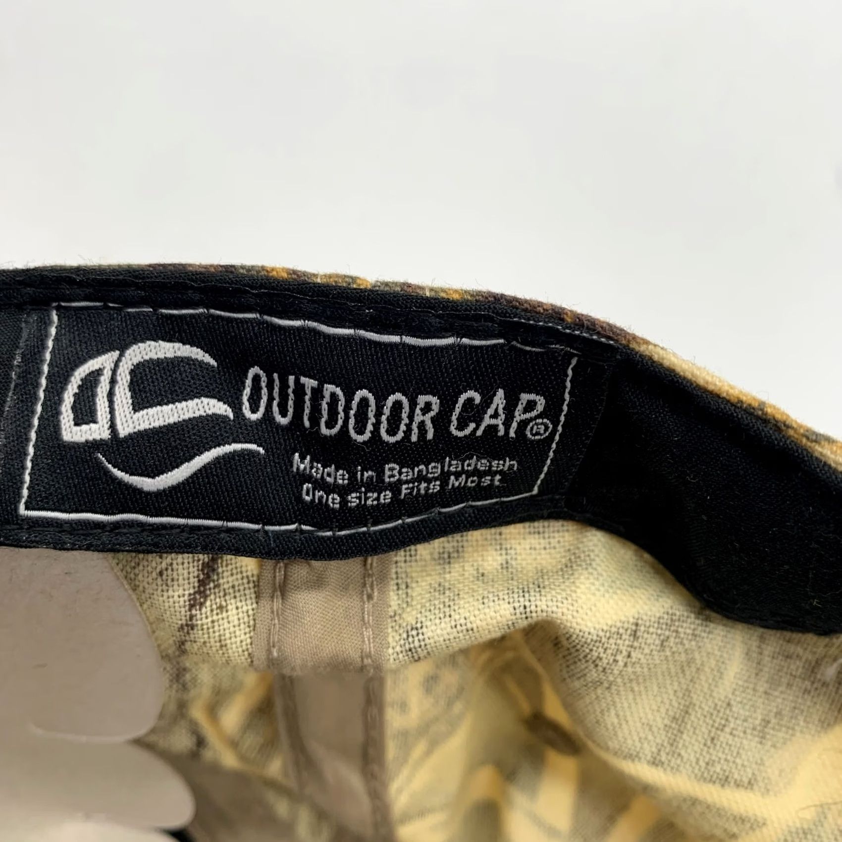 Vintage VINTAGE Outdoor Cap A&E Duck Dynasty Camo Adjustable Baseball Hat Tan Men's One Size Size ONE SIZE - 6 Thumbnail