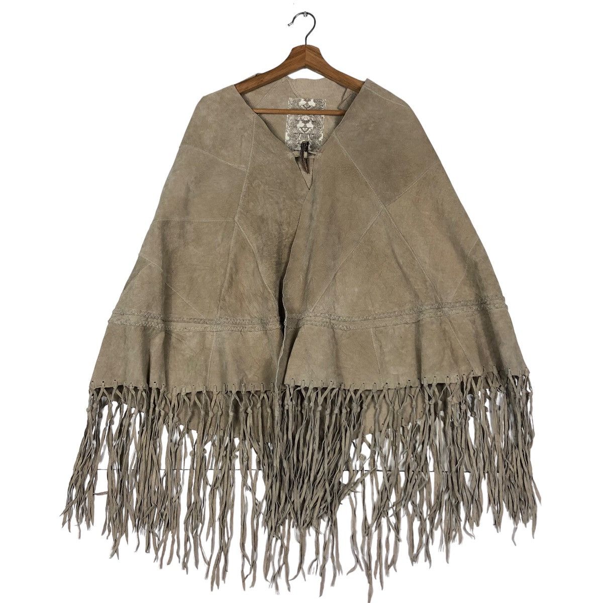 If Six Was Nine 🔥Vintage Cloaks Leather Cowboy Design By Goa Issey Miyake Size US M / EU 48-50 / 2 - 1 Thumbnail